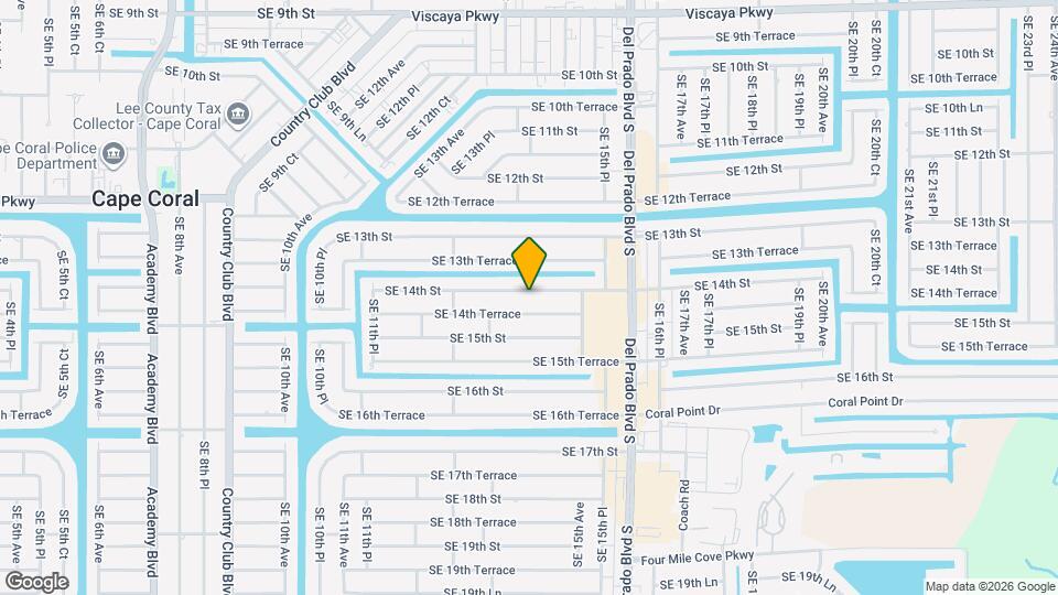 1426 SE 14th St Map and Location Details