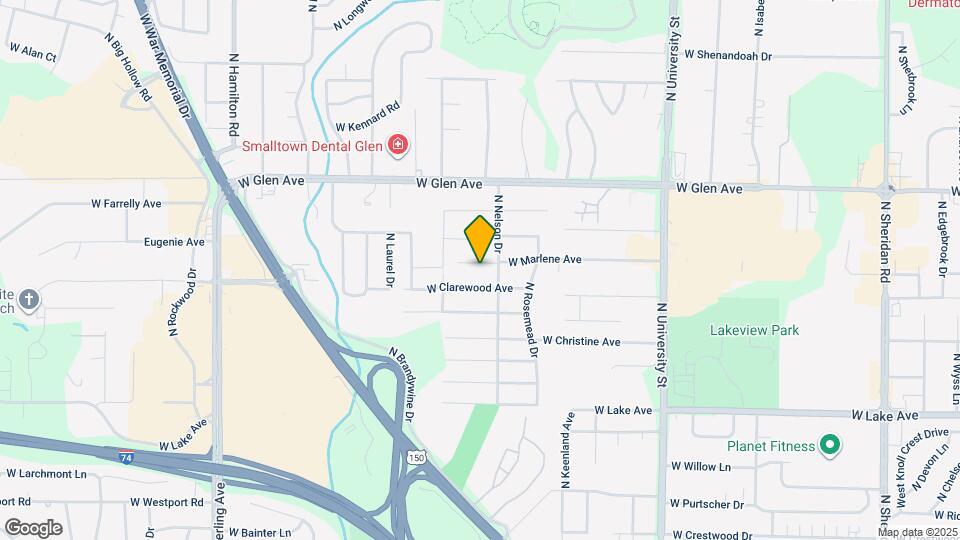 1728 W Marlene Ave Map and Location Details