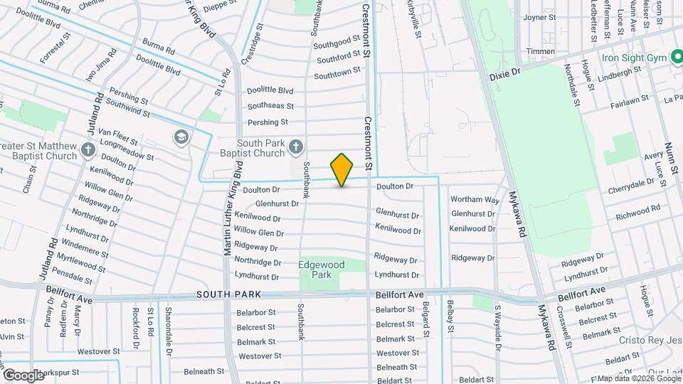 5938 Doulton Dr Map and Location Details