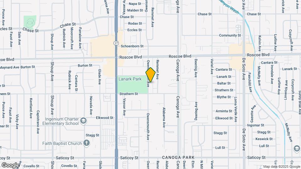 8036 Owensmouth Ave, Unit 6 Map and Location Details