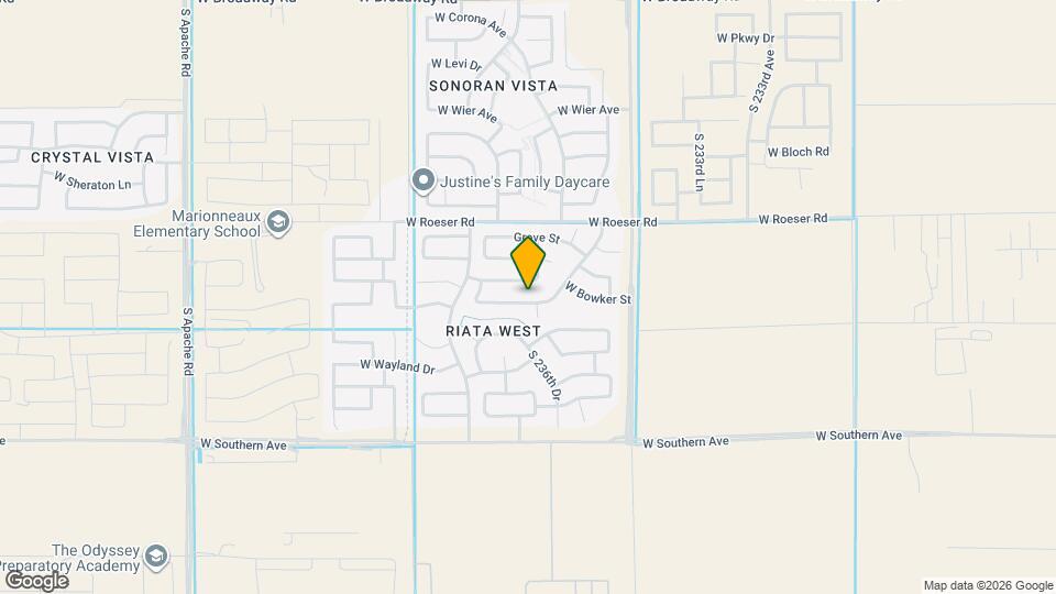 23690 W Bowker St Map and Location Details