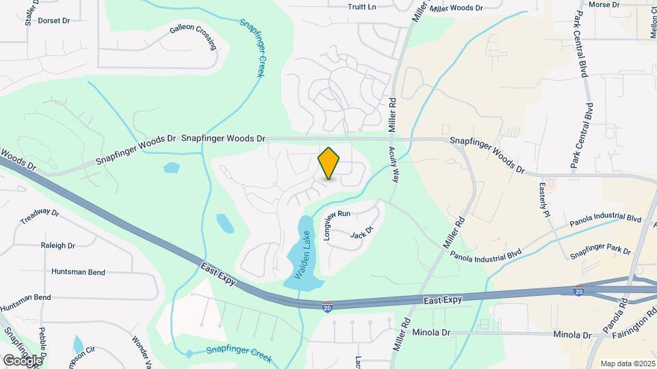 2841 Walden Lake Bend Map and Location Details