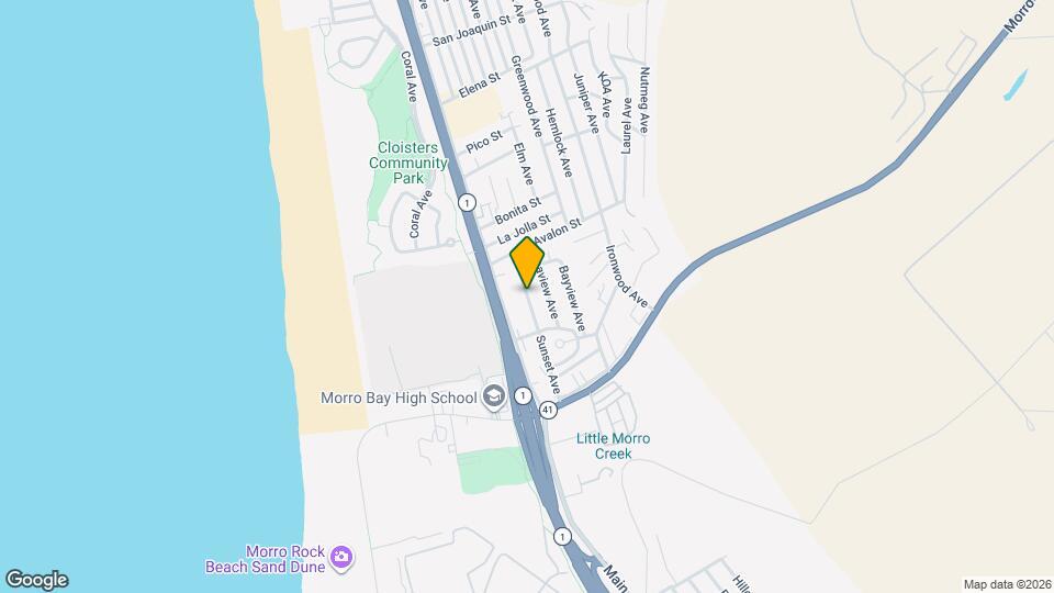2107 Sunset Ave Mapa y Detalles de la Ubicación