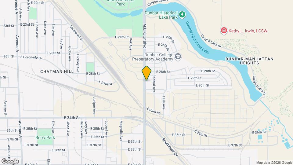 1704 E 29th St Map and Location Details