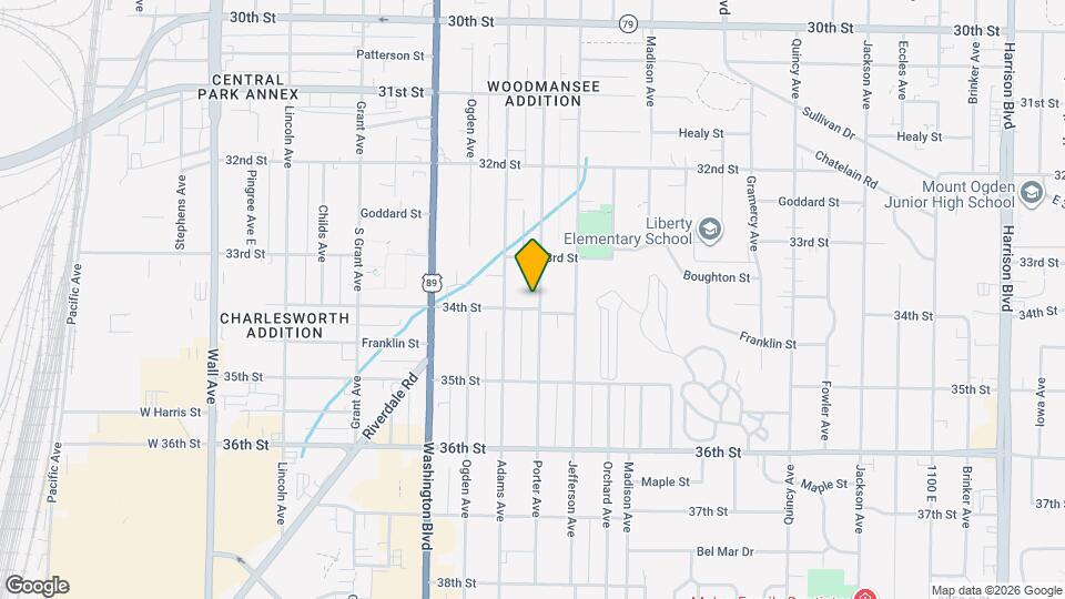 3353 Porter Ave Map and Location Details