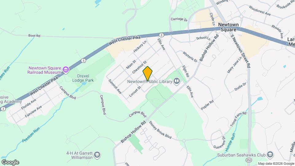 115 Locust St Map and Location Details