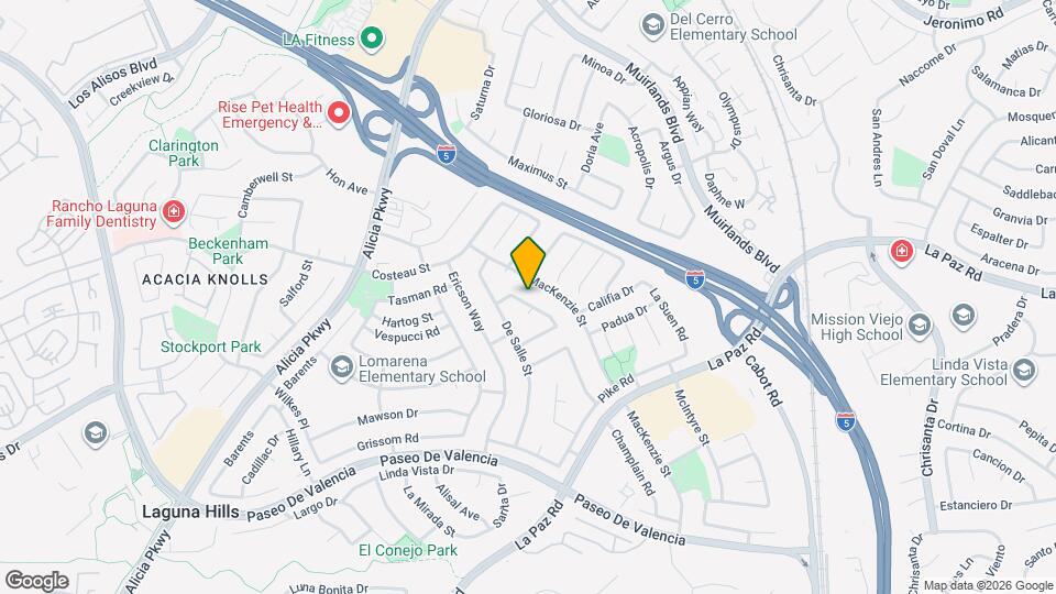 25078 Champlain Rd Mapa y Detalles de la Ubicación