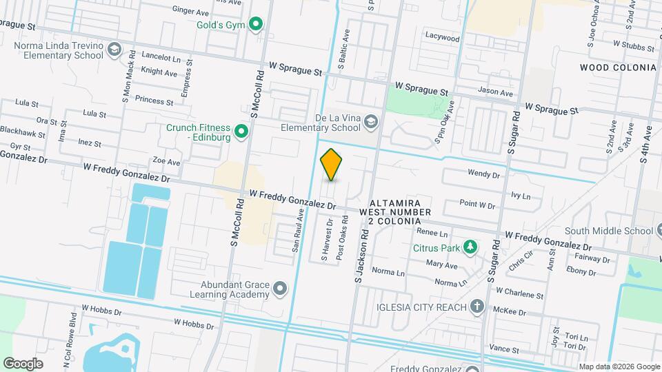 2621 Easy St Map and Location Details