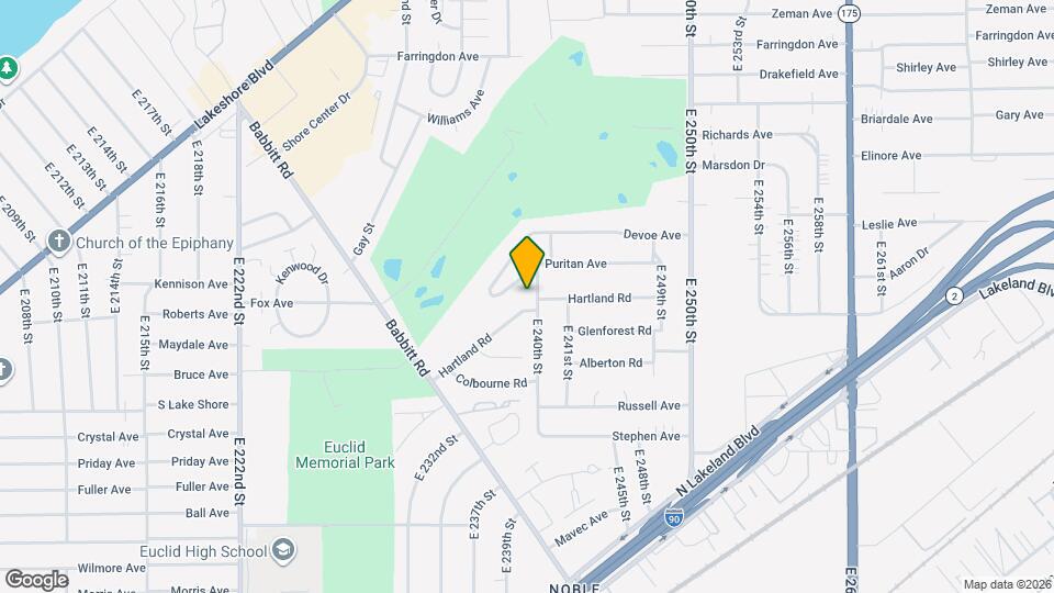 23941 Hartland Rd Map and Location Details