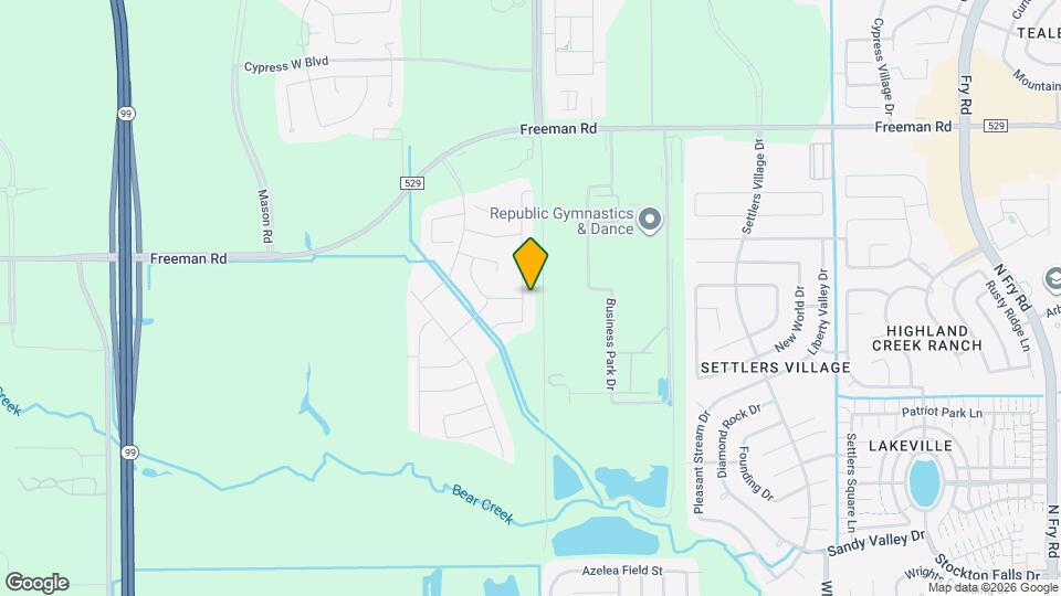 6734 Scarlet Sagebrush St Map and Location Details