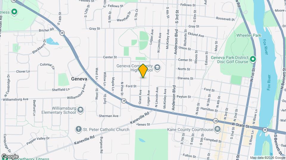 321 Grant Ave Map and Location Details