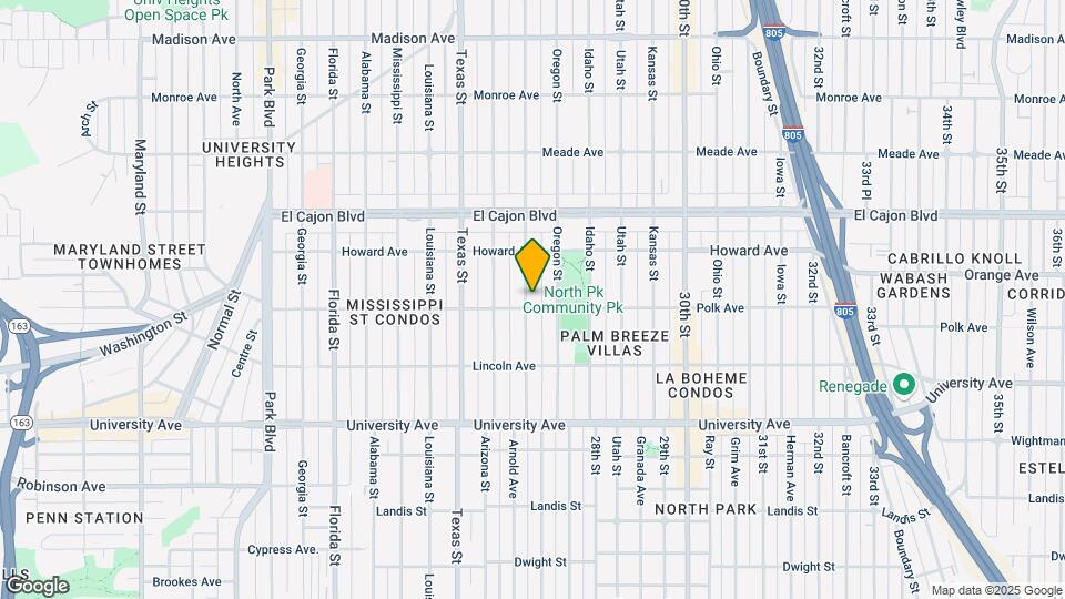 4109-4111 Hamilton St Map and Location Details
