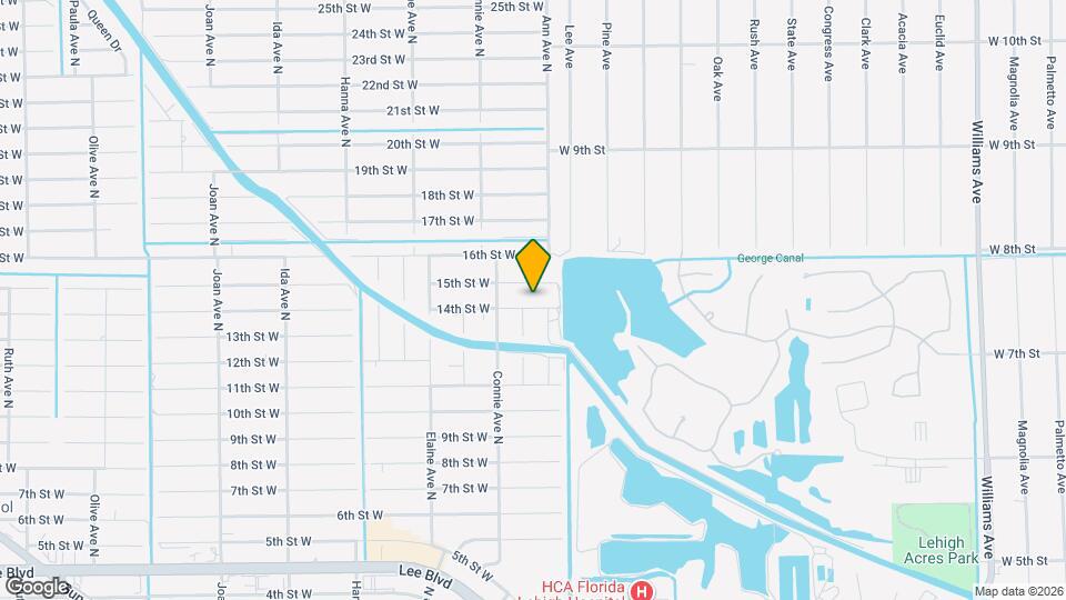 2508 14th St W Map and Location Details