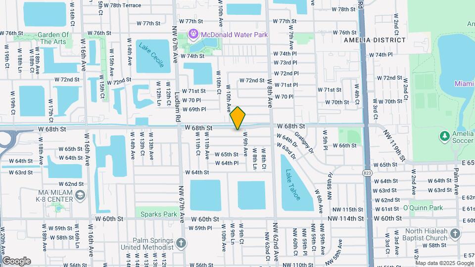 943 W 67th St, Unit A1 Mapa y Detalles de la Ubicación