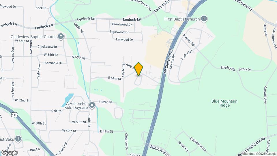 5321 Whisperwood Ct Map and Location Details