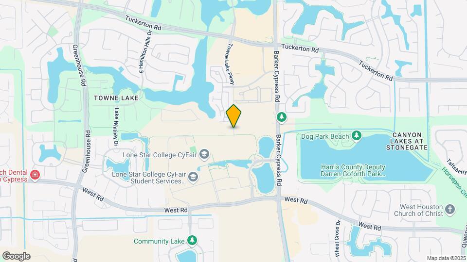 9423 Towne Lake Pkwy Map and Location Details