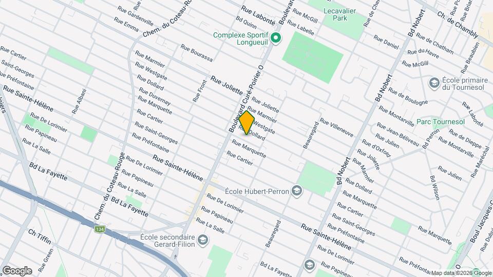 1973 Duvernay Rue Map and Location Details