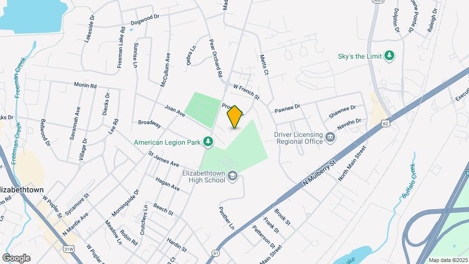 705 Bon Aire Dr Map and Location Details