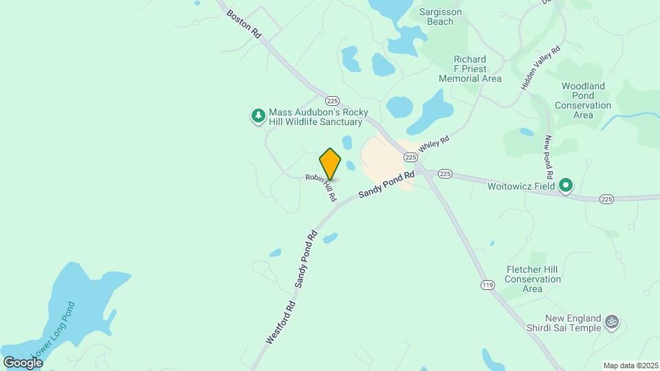 121 Robin Hill Rd Map and Location Details