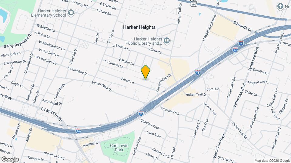 316 Jeff Gordon Dr Map and Location Details