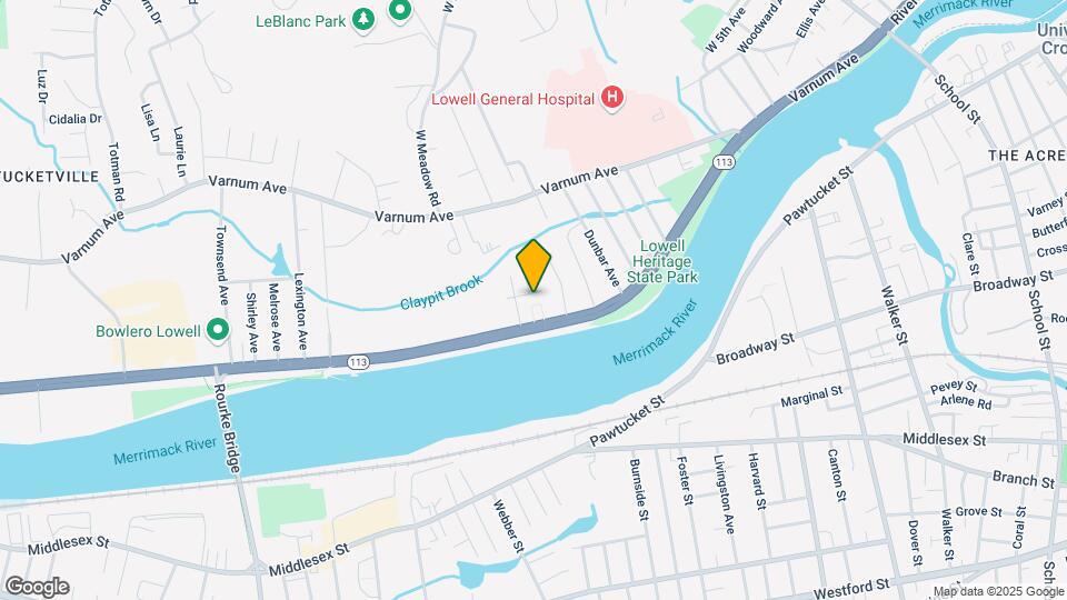297 Pawtucket Blvd, Unit 10 Map and Location Details