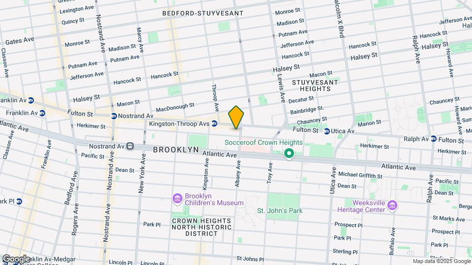 437 Herkimer St Map and Location Details