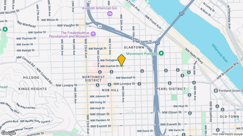 1223 NW 20th Ave. Mapa y Detalles de la Ubicación