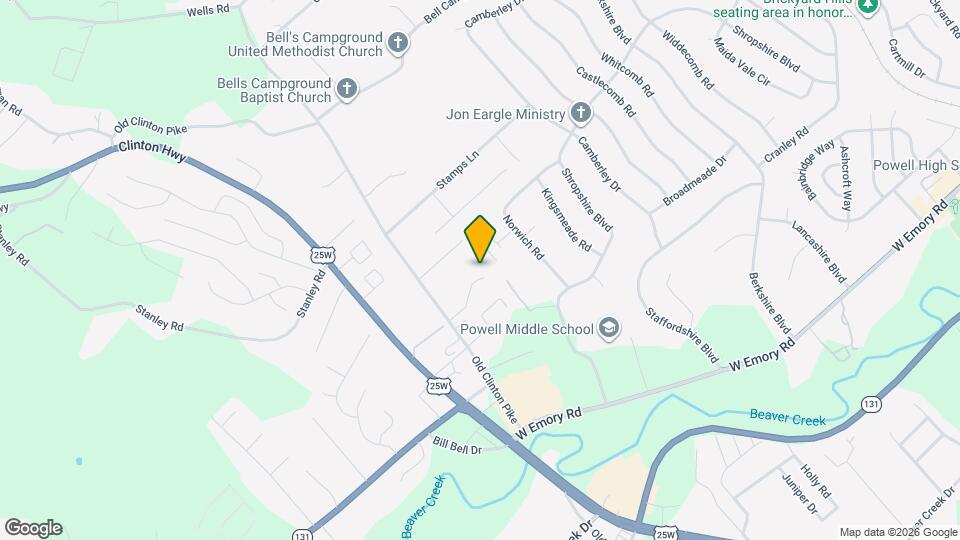 3503 Bisham Wood Ln Map and Location Details