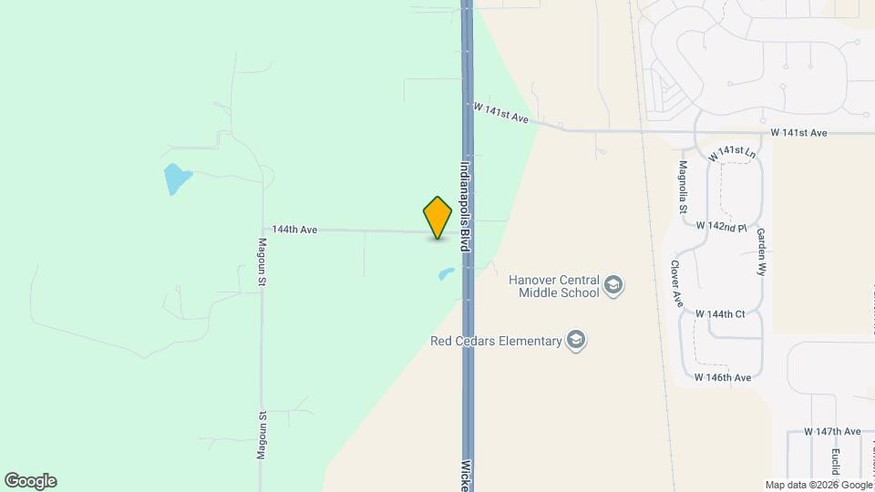 11321 W 143rd Ave, Unit Cornerstone Retreat Map and Location Details