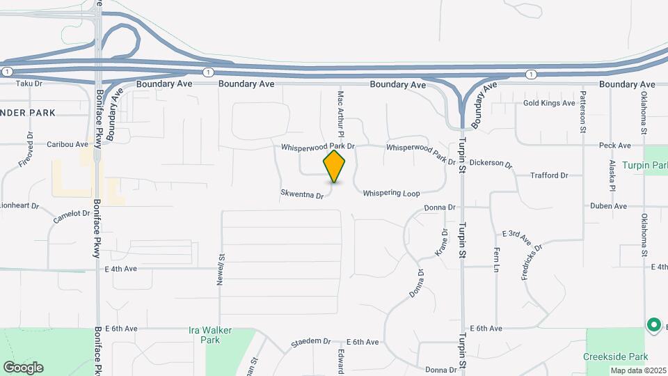 299 Skwentna Dr, Unit #14 Map and Location Details