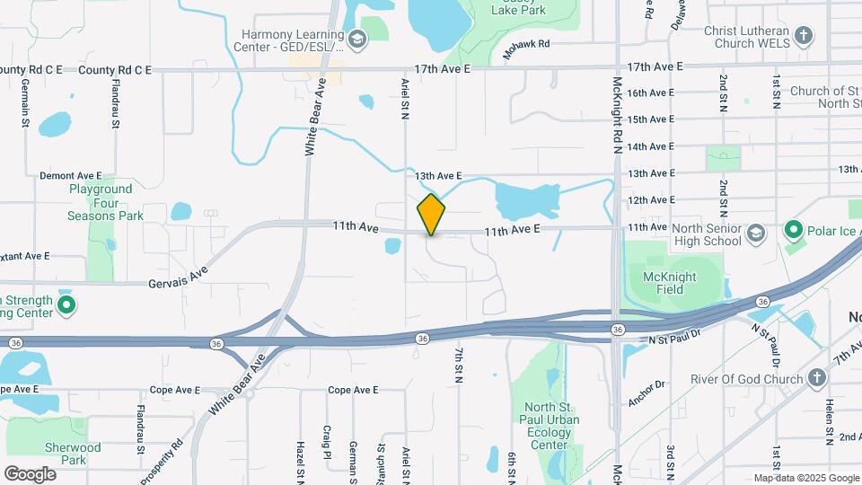 2458 Crestwood Dr Map and Location Details