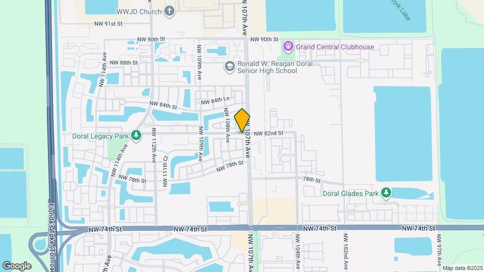 10721 NW 81st Ln Map and Location Details