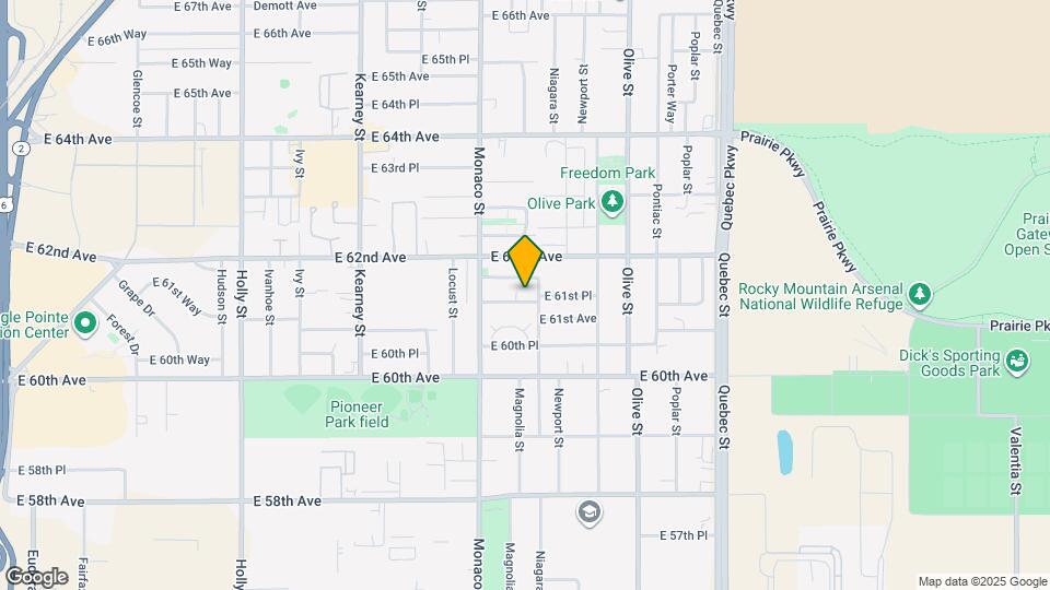 6687 E 61st Pl Map and Location Details