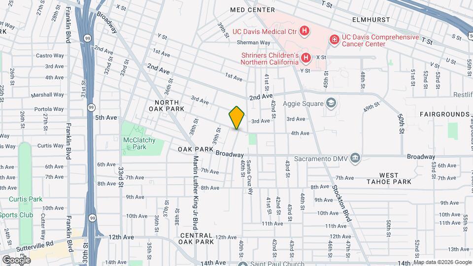 3972 4th Ave Map and Location Details