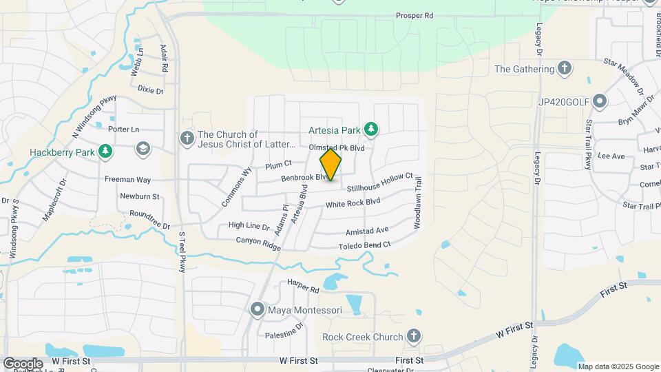 16309 Stillhouse Hollow Ct Map and Location Details