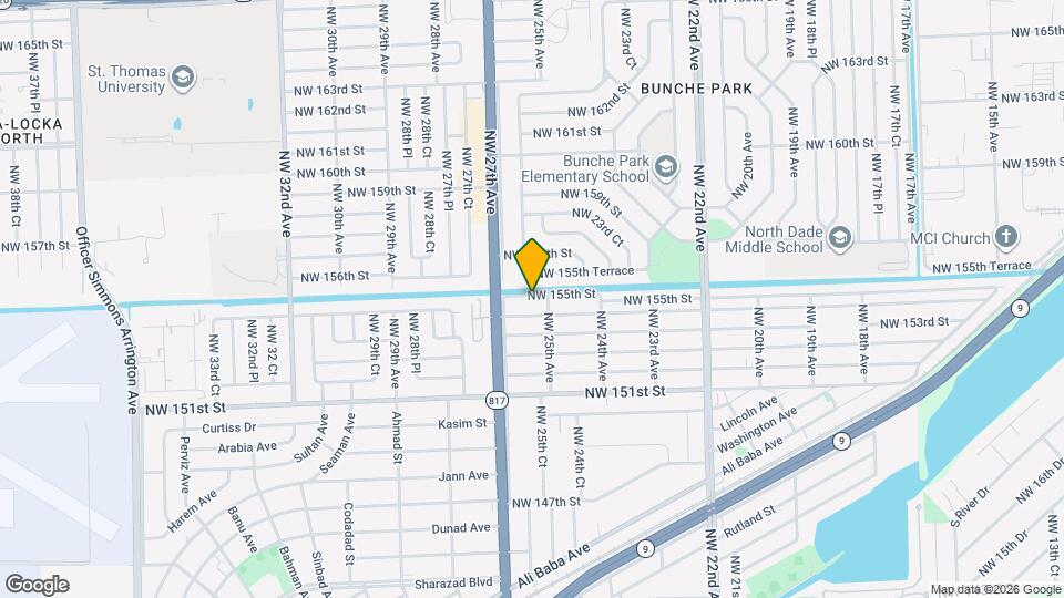 2520 NW 155th St Map and Location Details