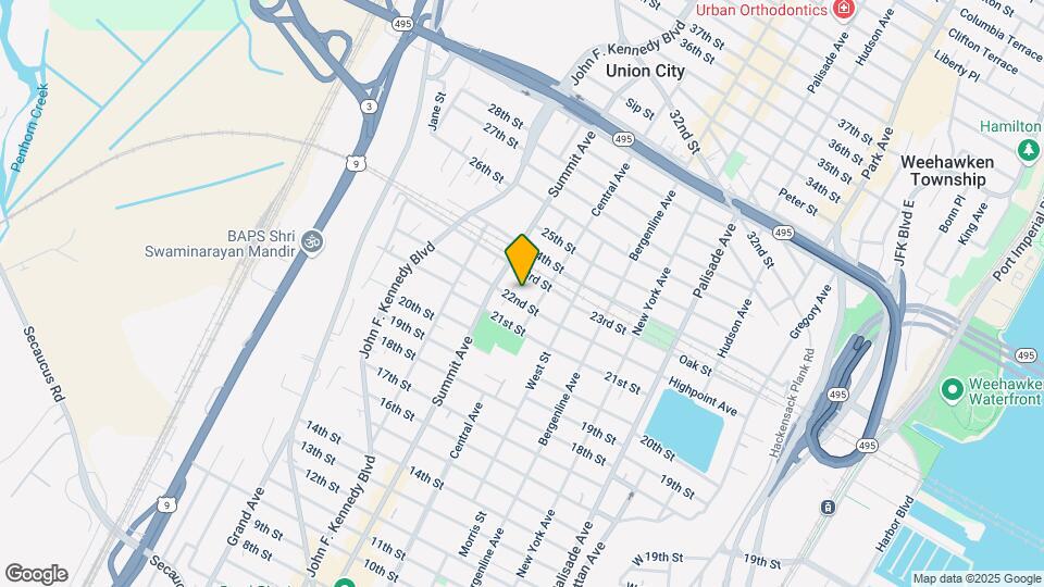 712 22nd St Map and Location Details