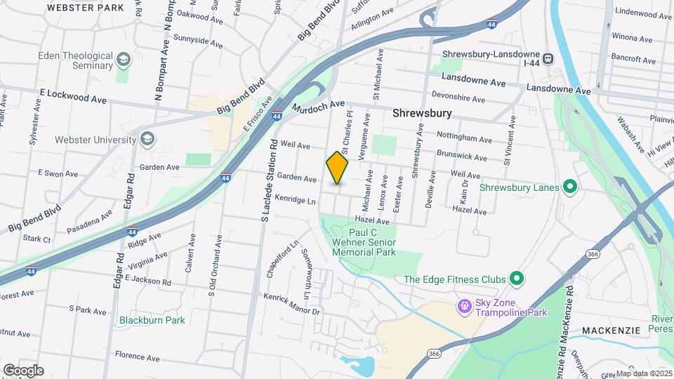 7725 Kenridge Ln Map and Location Details