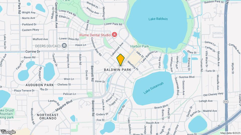 MAA Baldwin Park Mapa y Detalles de la Ubicación