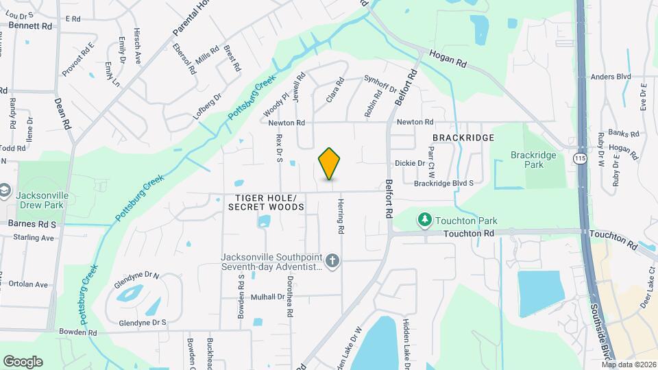 2986 Hill Valley Ln Map and Location Details