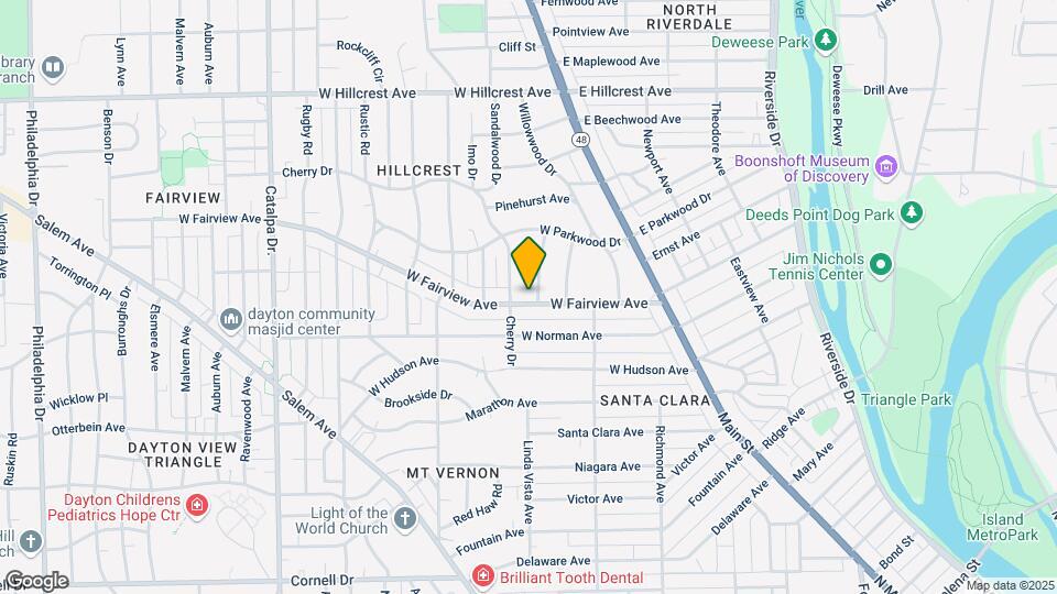 163 W Fairview Ave Mapa y Detalles de la Ubicación