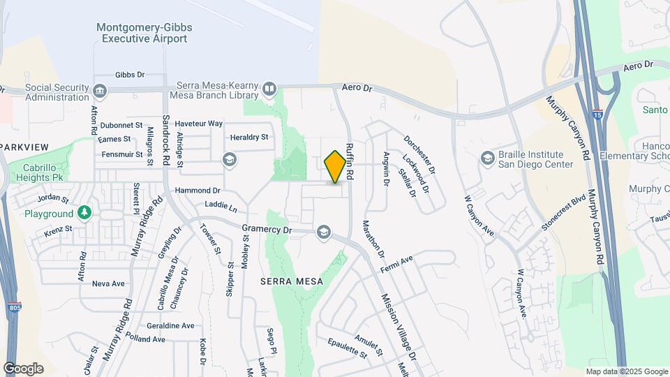 9249 Village Glen Dr Mapa y Detalles de la Ubicación