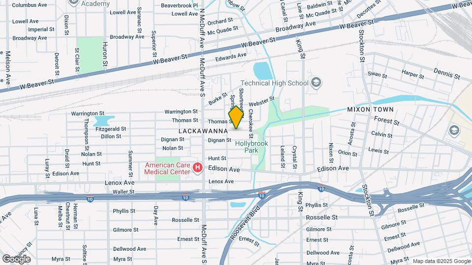 2918 Fitzgerald St Map and Location Details