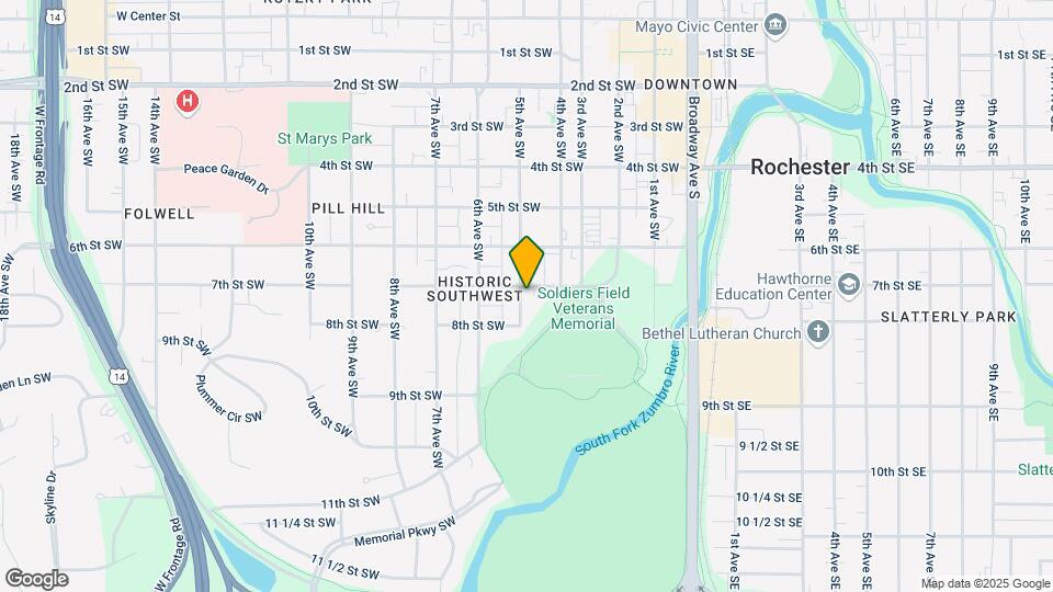 430 7th St SW Map and Location Details