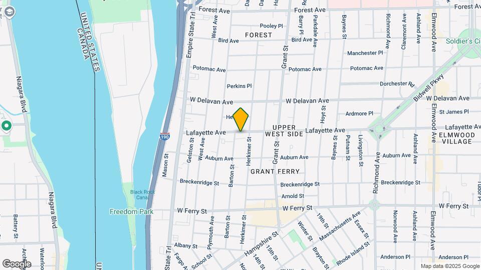 Lafayette-Barton Mapa y Detalles de la Ubicación