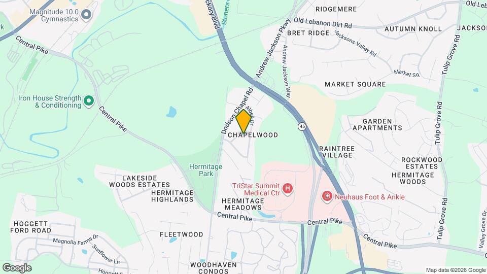 4117 Hunting Dr Map and Location Details