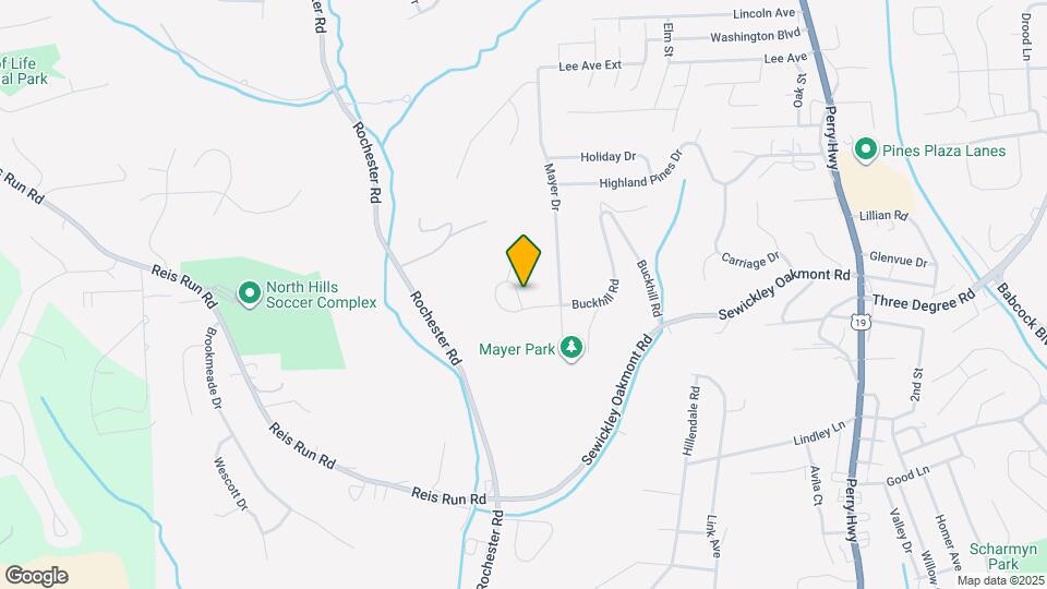 209 Olivia Way Map and Location Details