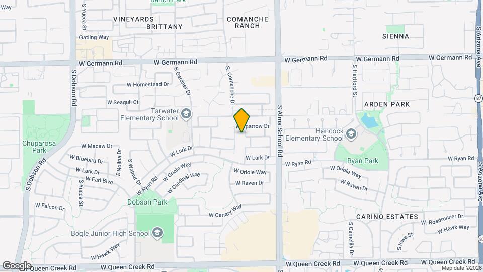 2370 S Apache Dr Map and Location Details