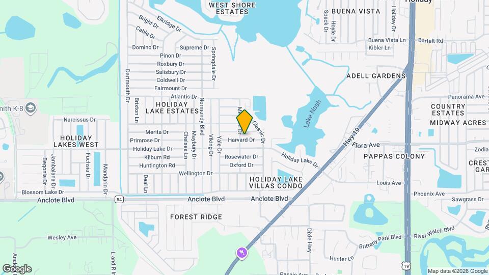 3615 Harvard Dr Map and Location Details
