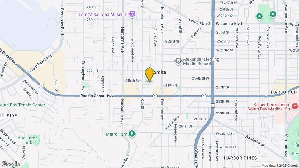 25612 Oak St Map and Location Details